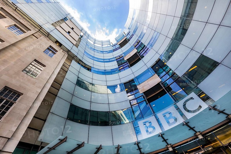 Headquarters of the television and radio station BBC