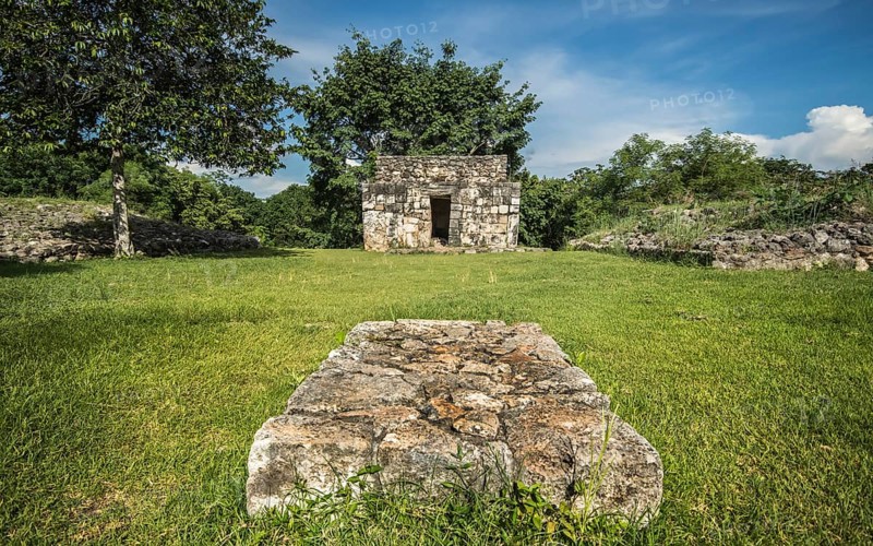 Ancient Mayan ruin
