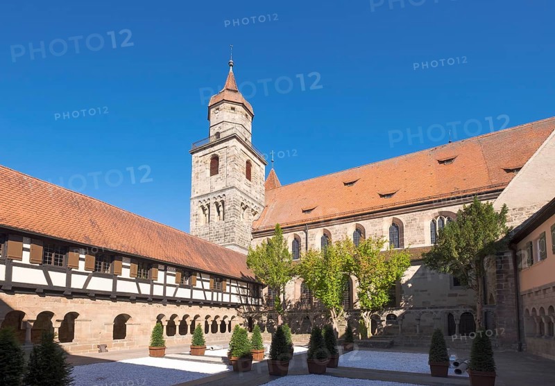 Romanesque cloister and Evangelical Church