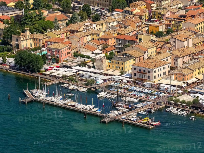 Marina with sailboats