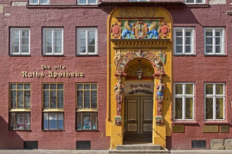 Portal of Old pharmacy