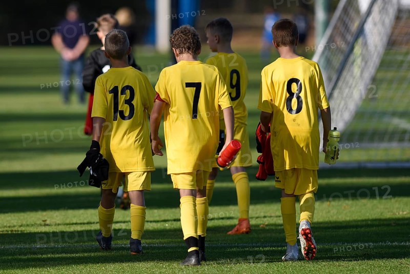 Junior soccer players