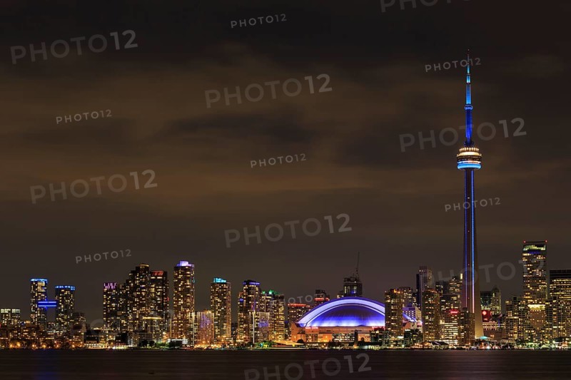 Skyline at night