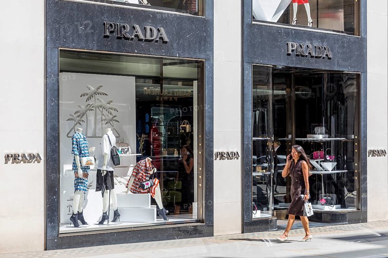 Fashion store Prada
