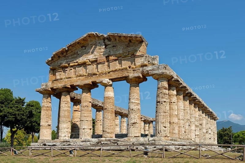 Greek Doric temple of Athena