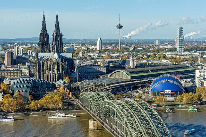 View over the river Rhine