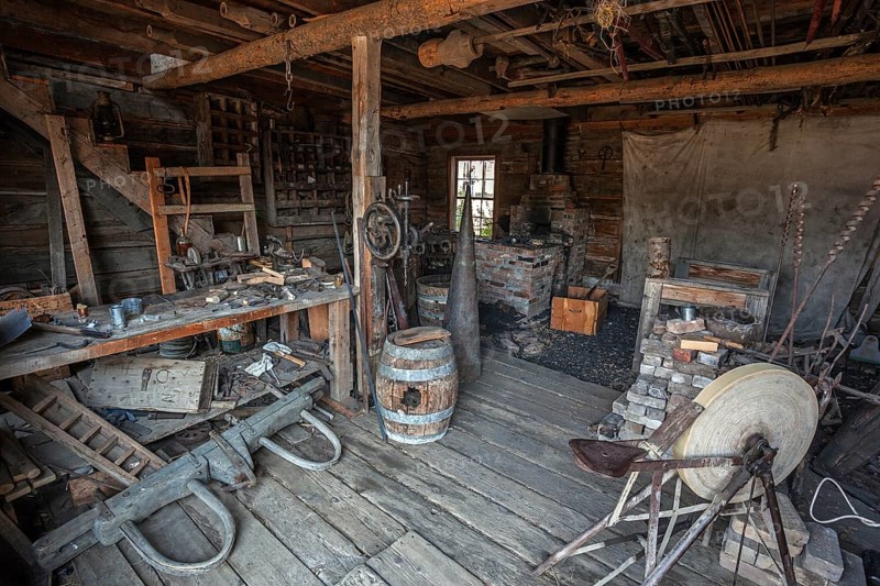 Old blacksmith shop