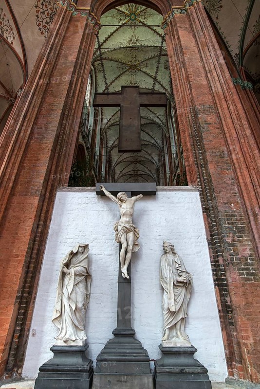 Fragment of the crucifixion group of the Fredenhagen altar