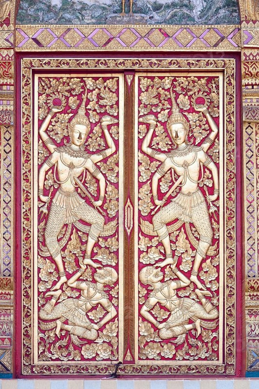 Temple door