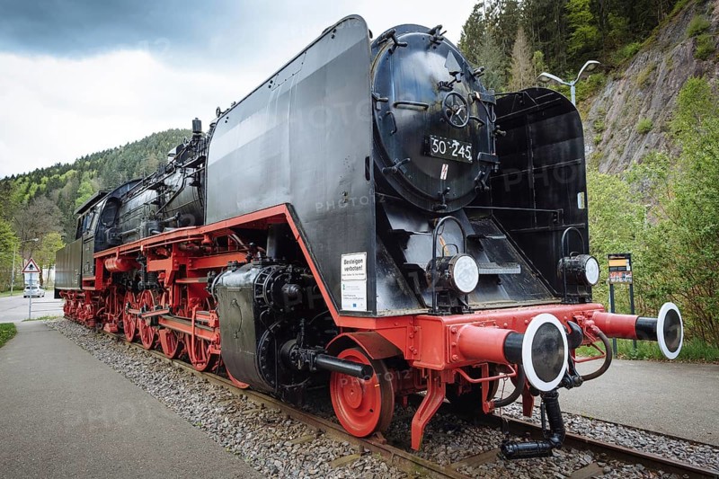 Historic steam engine 50245