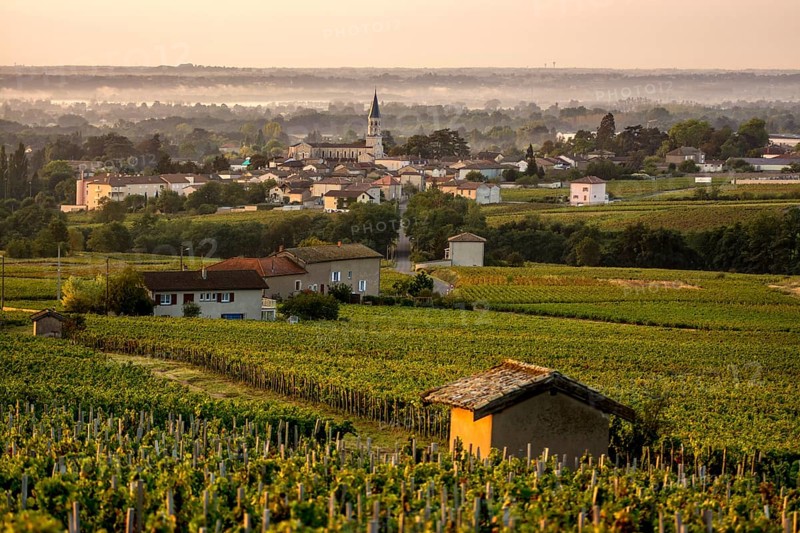 Romaneche-Thorins village