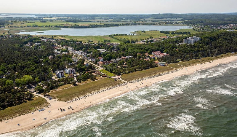 Long sandy beach