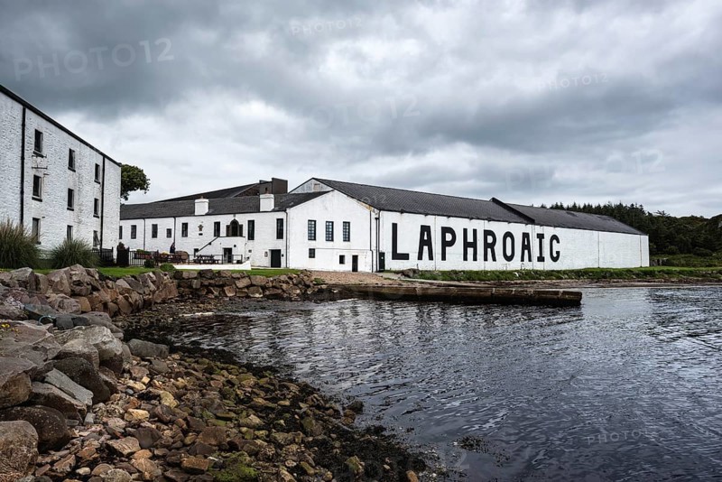 Laphroaig whiskey distillery
