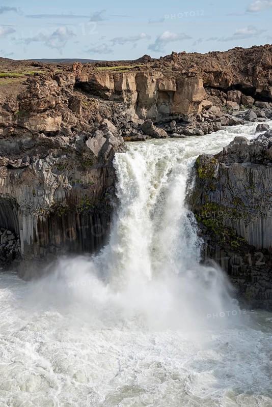 Aldeyjarfoss Waterfall