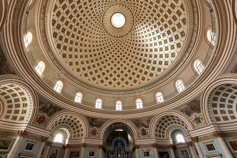 Dome of the Church of the Assumption of Our Lady