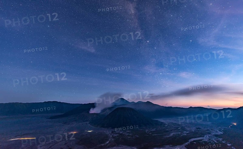Night sky with stars