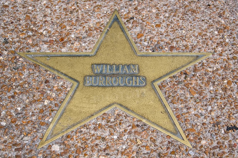 Star by author William Burroughs on the Walk of Fame