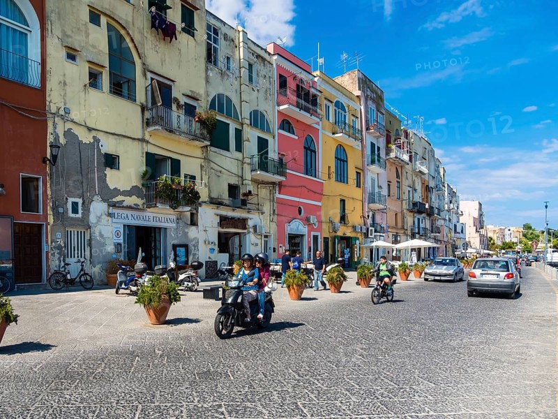 Via Romana at the Marina di Corricella