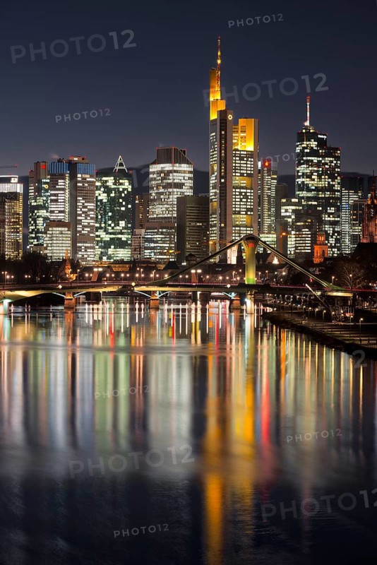 Skyline at dusk