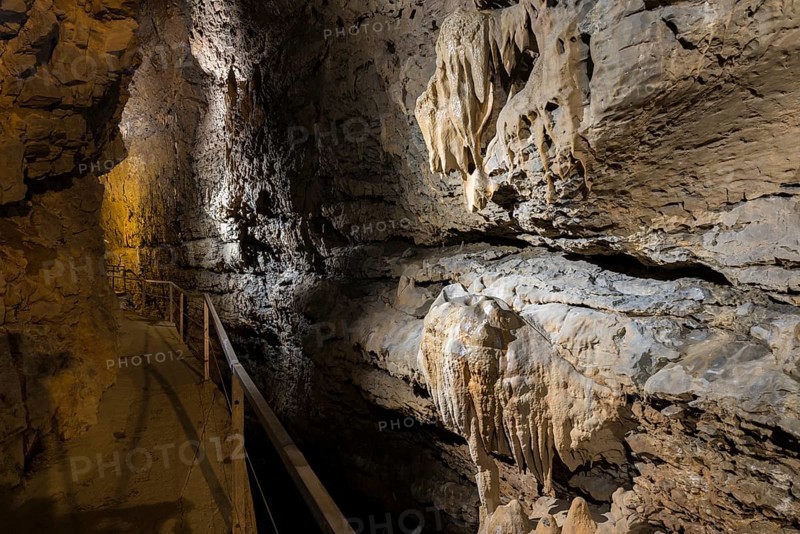 Dripstone cave Lurgrotte