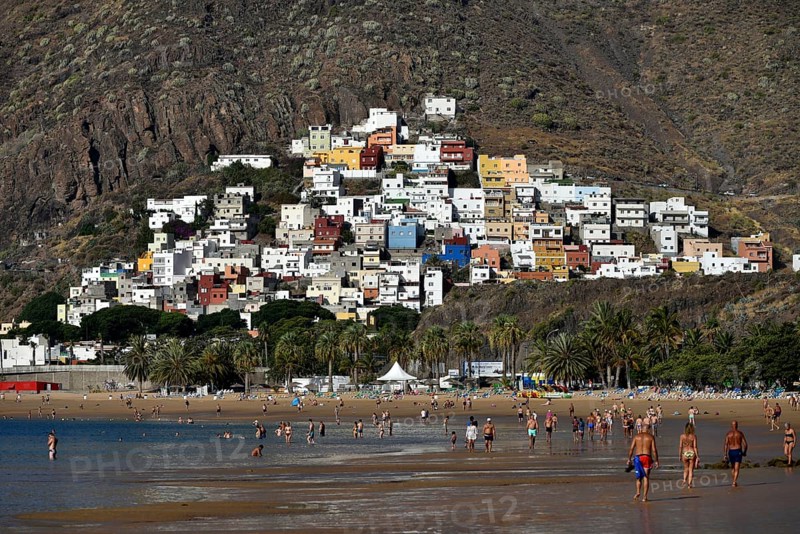 Tourists on the beach
