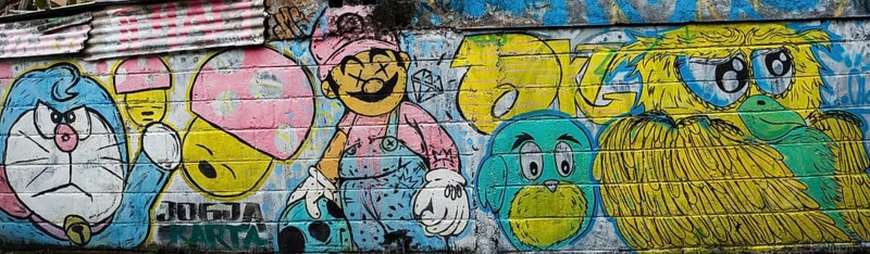 Video game figure Super Mario Graffiti