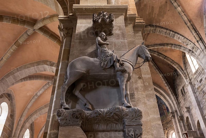 Sculpture Bamberger horse-rider