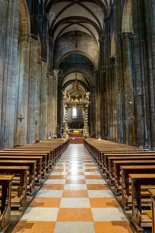 Interior view of the main nave