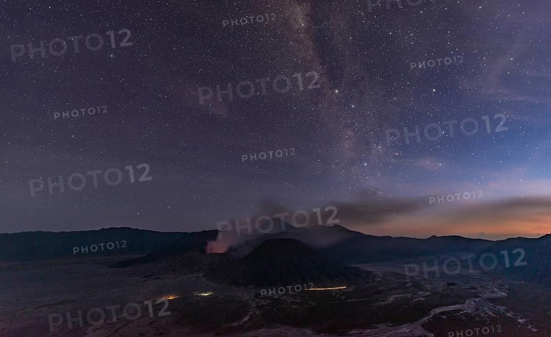 Night sky with stars