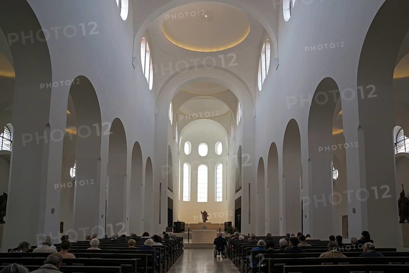 Interior of Sankt Moritz Parish Church