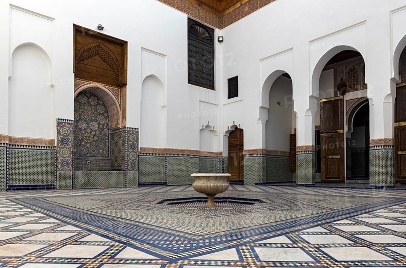 Courtyard at Dar Si Said Museum