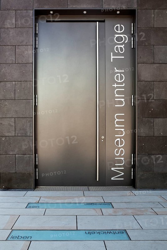 Entrance to underground museum