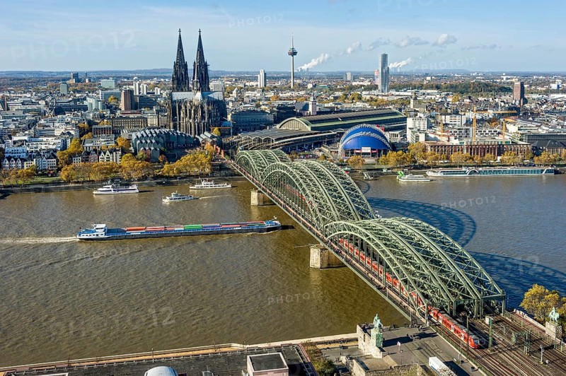 View over the river Rhine