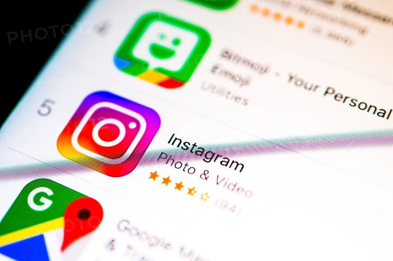 Instagram app in the Apple App Store