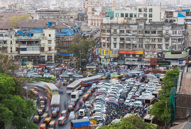 Rushhour at Crawford Market or Mahatma Jyotiba Phule Market