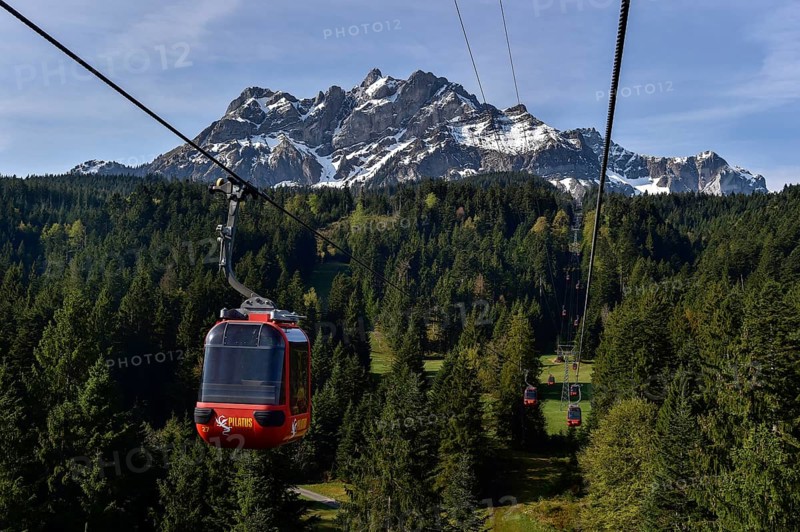 Panorama gondolas Pilatus