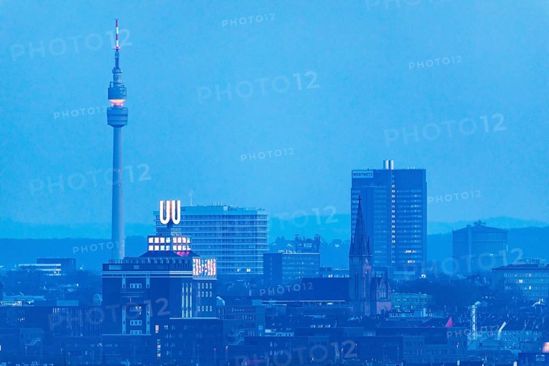 City panorama of Dortmund