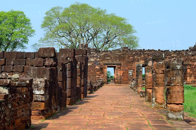 Ruins of the Jesuit Reduction San Ignacio Mini