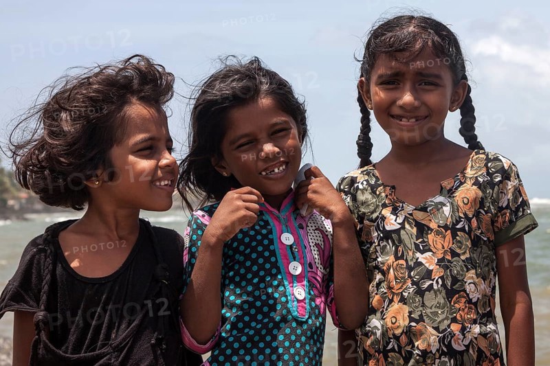 Three local girls