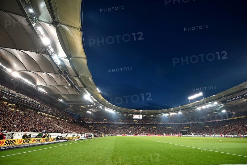 Mercedes-Benz Arena with audience