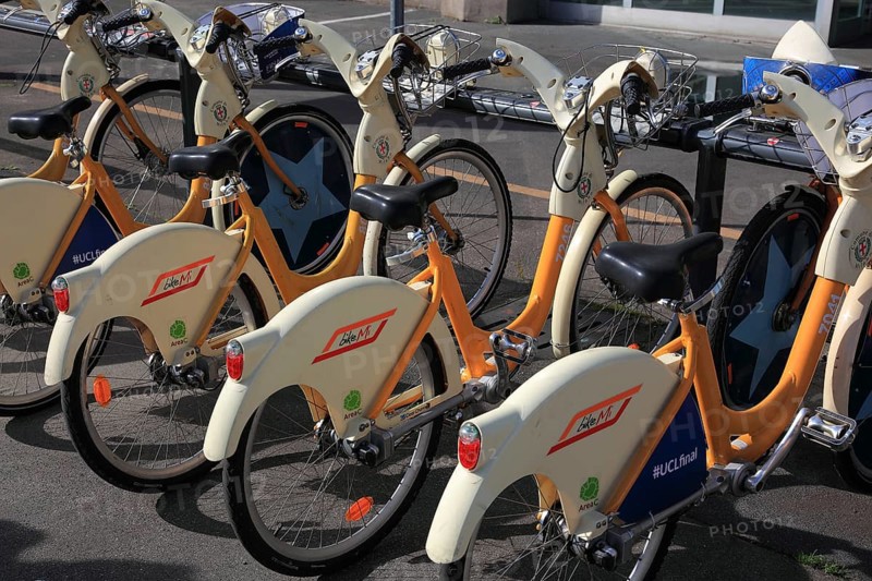 Rental bicycles