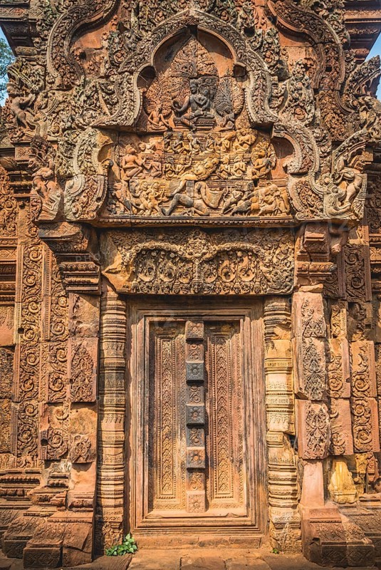 Sandstone entrance gate
