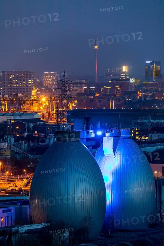 City panorama of Dortmund