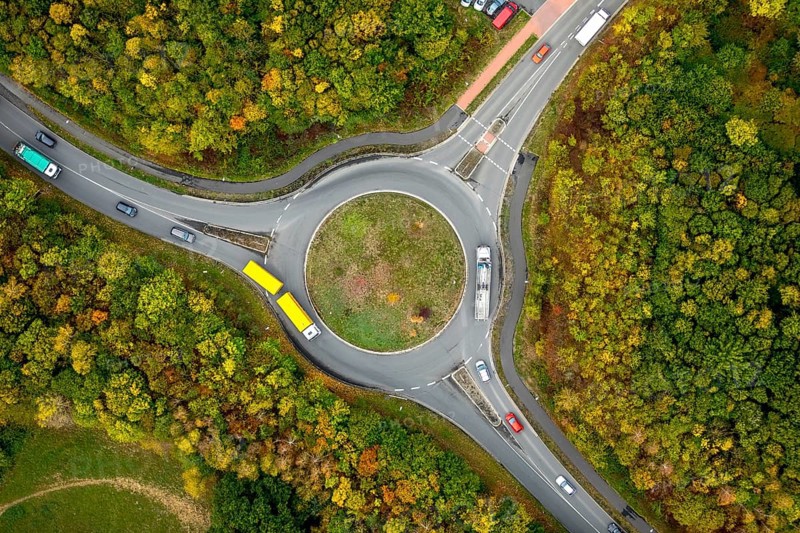 Aerial view