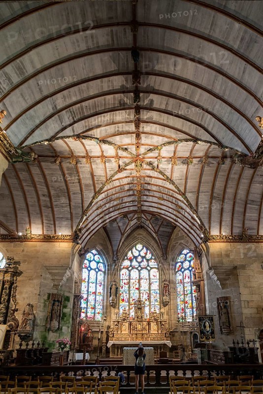 Interior with sanctuary