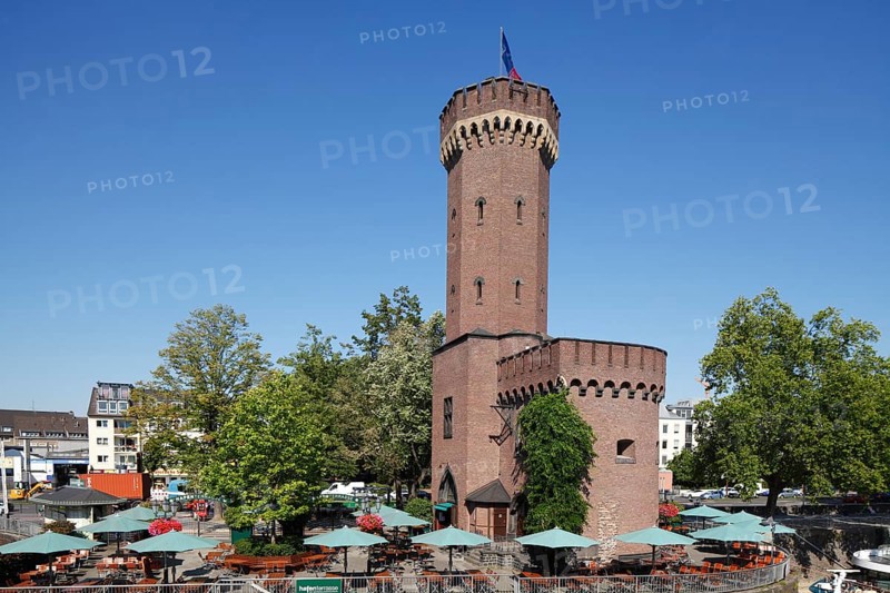 Malakoff Tower and Hafenterrasse cafe