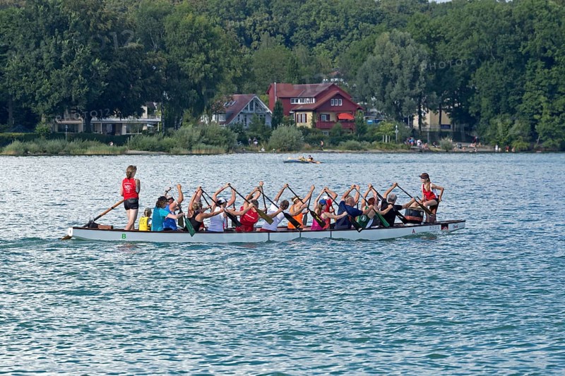 Paddler dragon boat