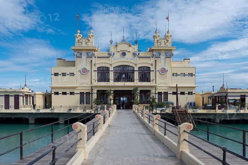 Hotel Mondello on stilts in water