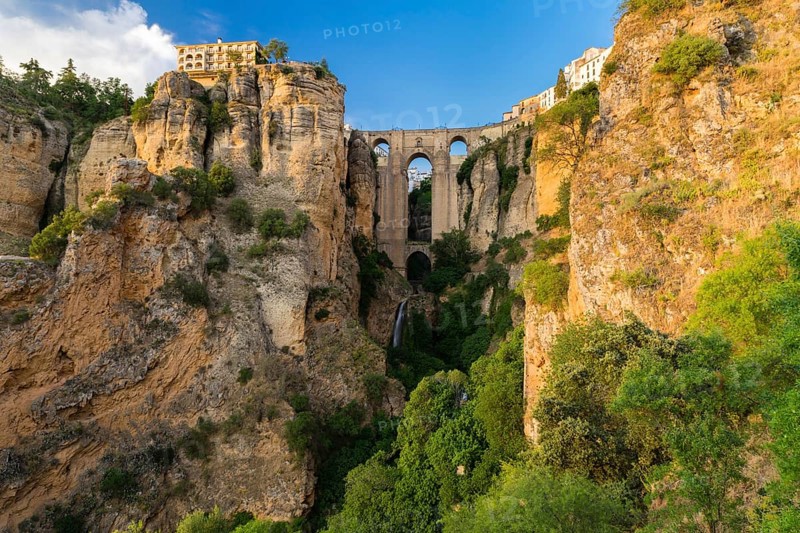 Puente Nuevo with Tajo gorge