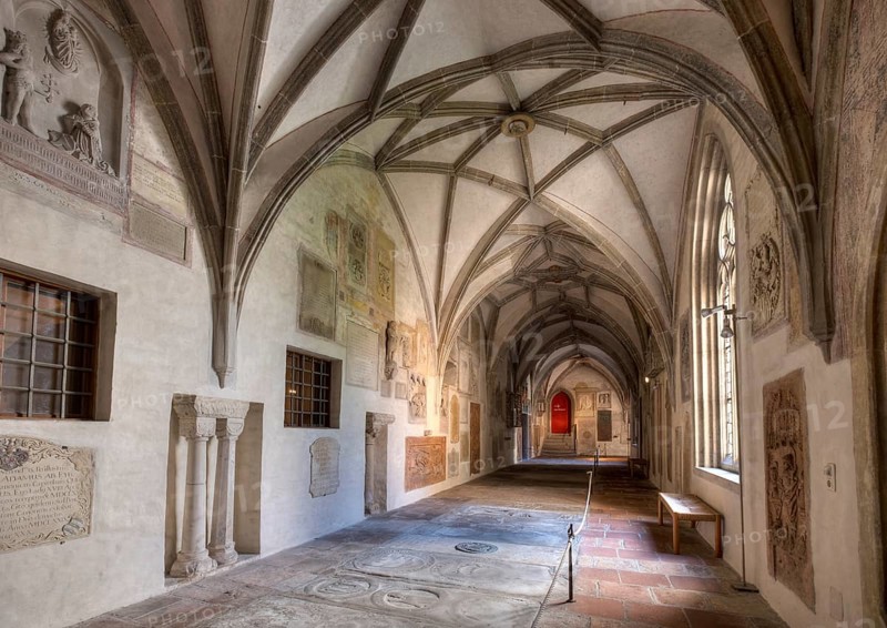 Cloister inside the Cathedral of Augsburg